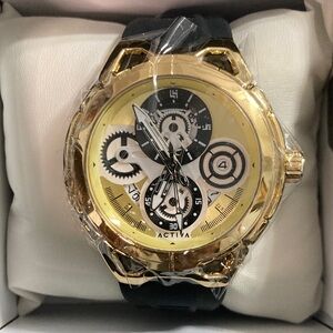 Activa Men's Watch
- 44mm Case - Black Silicon Band (ACW9349-009)